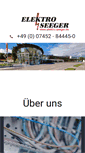 Mobile Screenshot of elektro-seeger.de